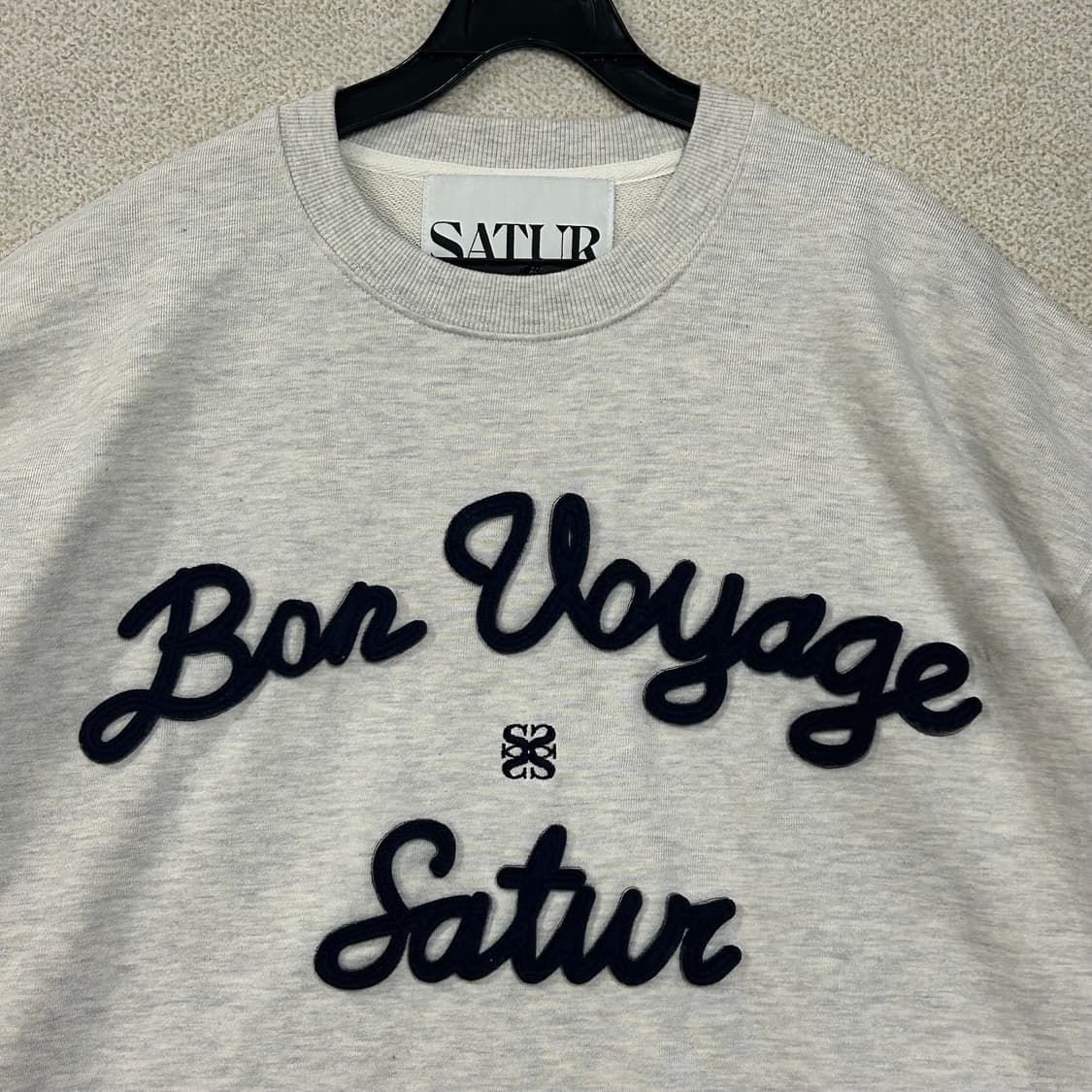 (M) SATUR 세터 Bon Voyage 맨투맨 상품이미지2