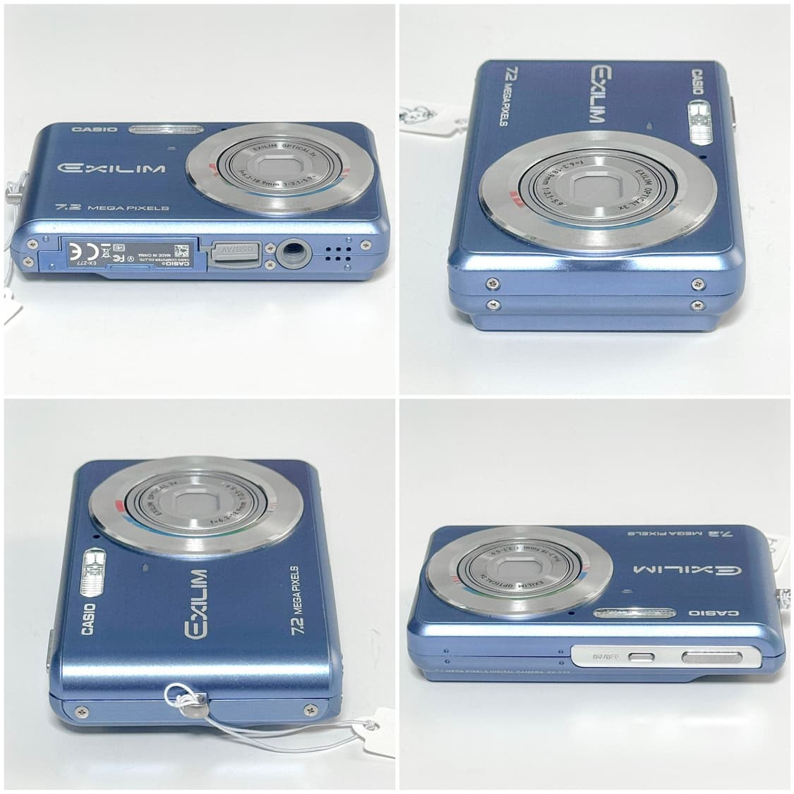 카시오 엑슬림 Z77 베이비블루 빈티지디카 상품이미지4