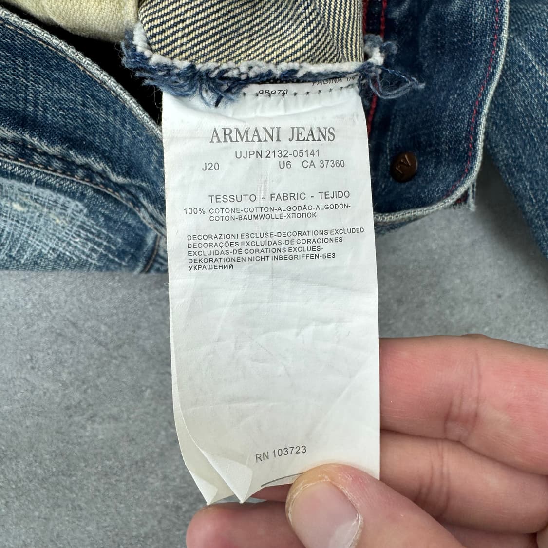 아르마니 자켓  상품이미지6