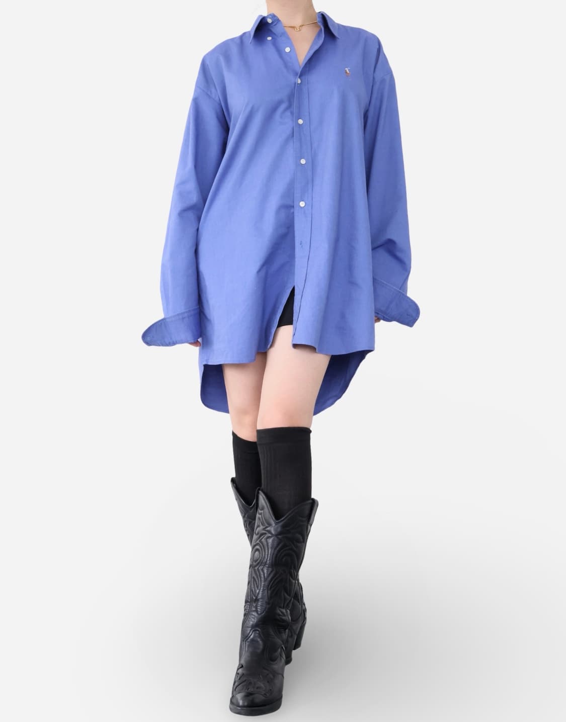 Ralph Lauren Blue Oxford Shirt 상품이미지2