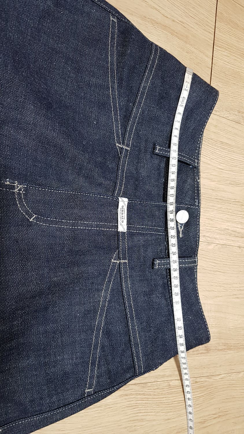 마리떼프랑소와저버 셀비지 생지 다크블루 데님 팬츠 상품이미지3
