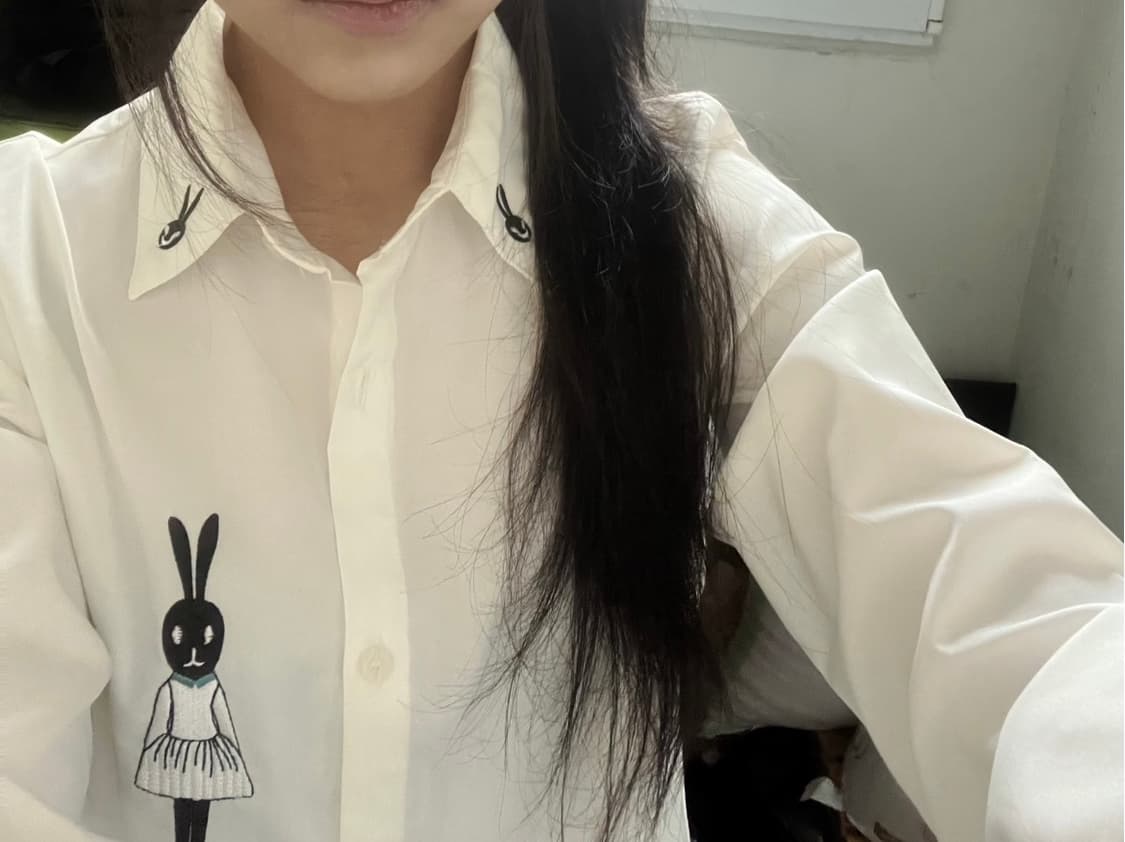 빈티지 레빗 포인트 셔츠 상품이미지1