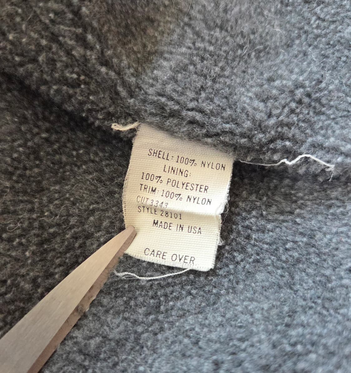 (XL)파타고니아 틸그레이 80s 쉘드 신칠라 봄버 자켓 L 상품이미지5