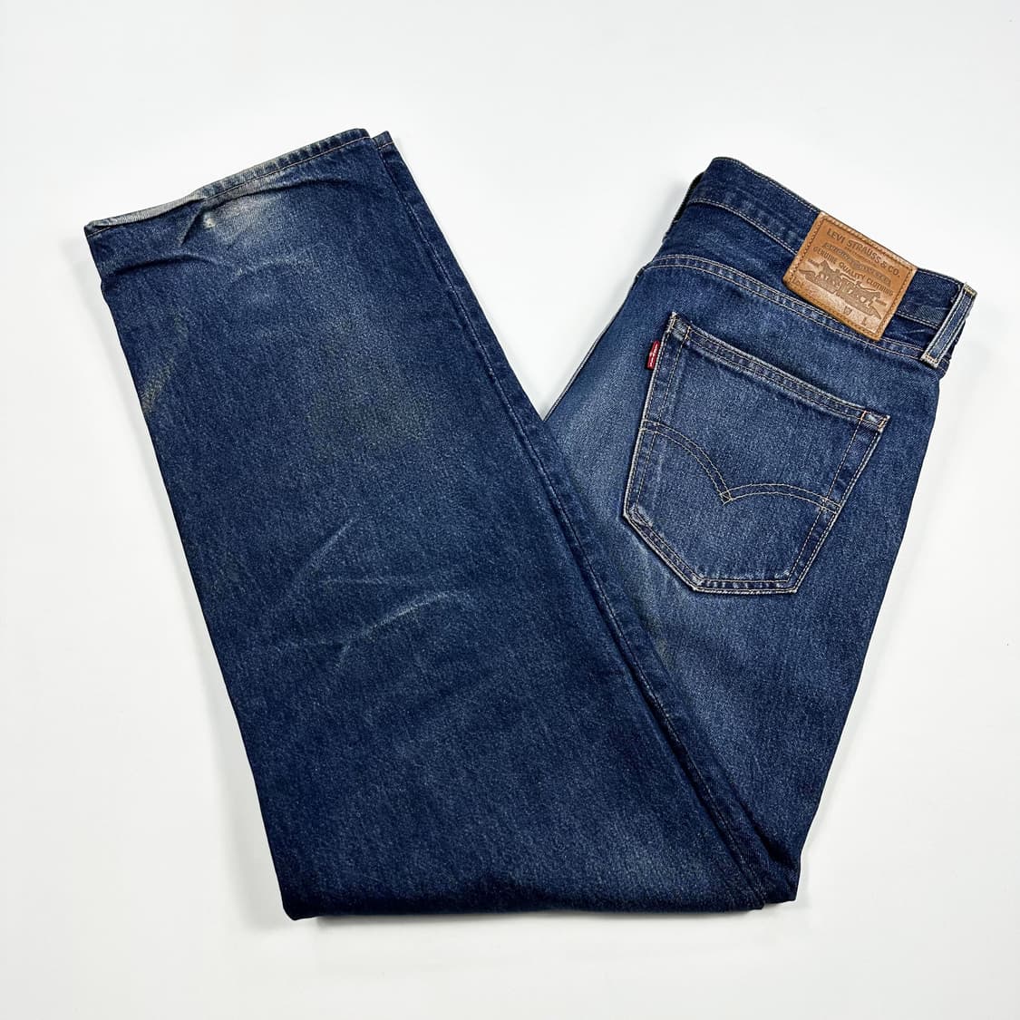 34 리바이스 568 루즈 스트레이트 데님팬츠 진청 상품이미지1