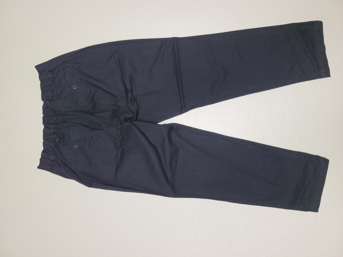 후아유 WHO.A.U 남자 하프밴딩 면바지 34 블랙 상품이미지8