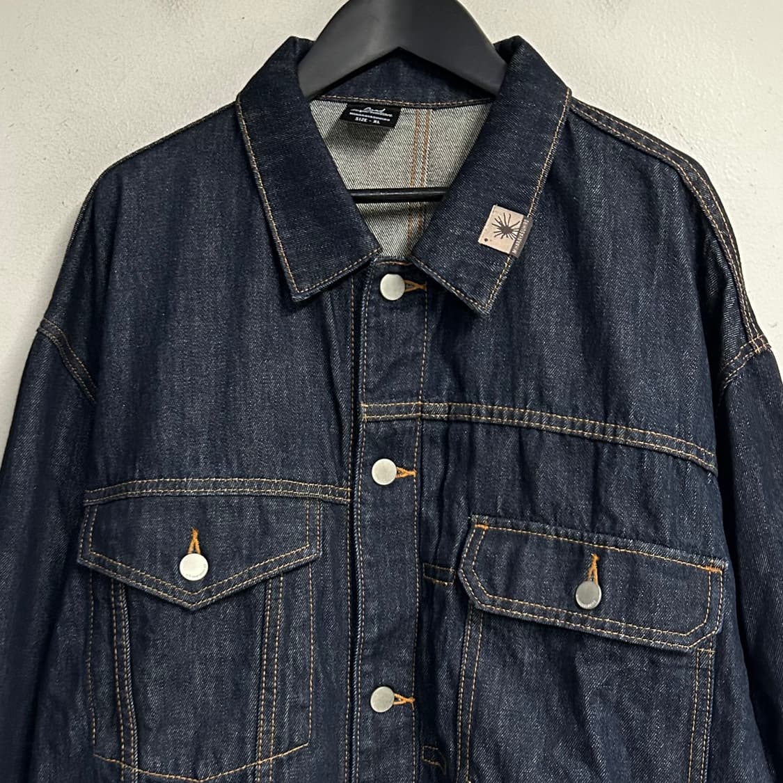 MIHARAYASUHIRO x GU denim jacket deep bl 상품이미지2