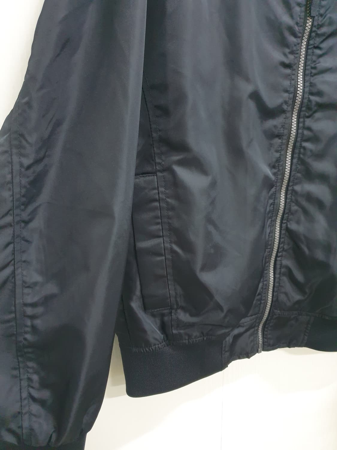 내셔널지오그래픽 MA-1 항공점퍼 블랙 100 상품이미지7