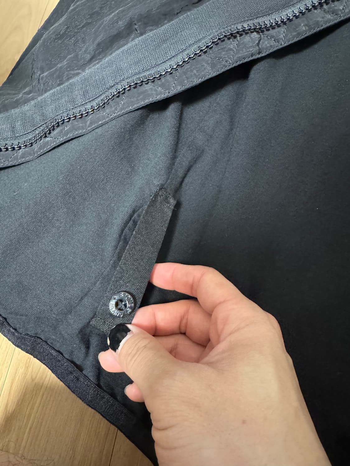 스톤아일랜드 18fw 나일론메탈 오버셔츠L 상품이미지6