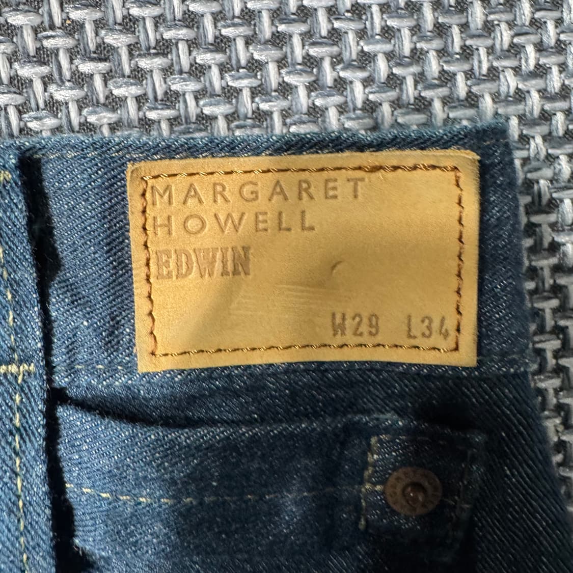MHL X 에드윈 셀비지 데님 팬츠 ( 29/OLD-8310 ) 상품이미지8