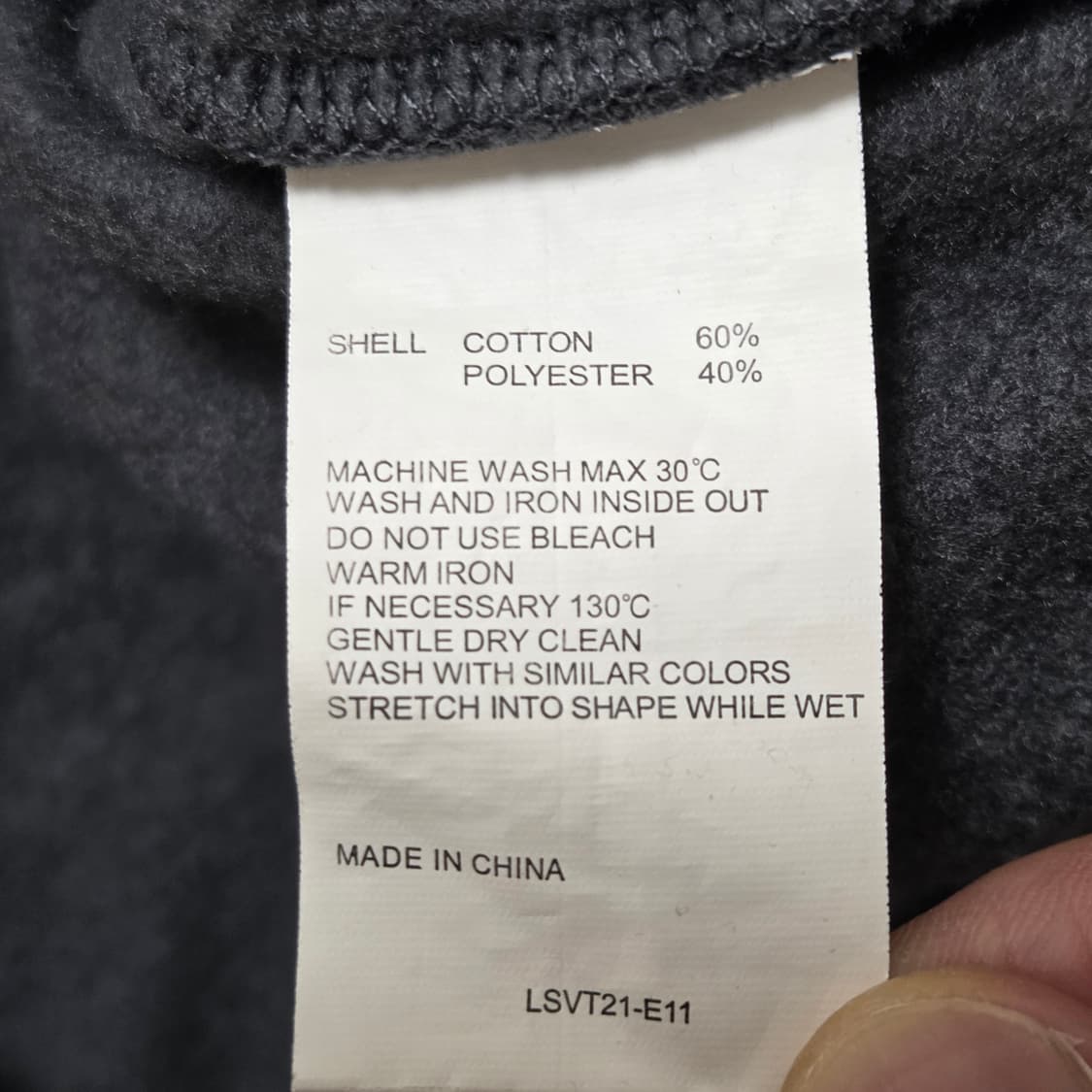 Vivastudio 비바스튜디오 M 빅로고 기모 후드티  상품이미지4