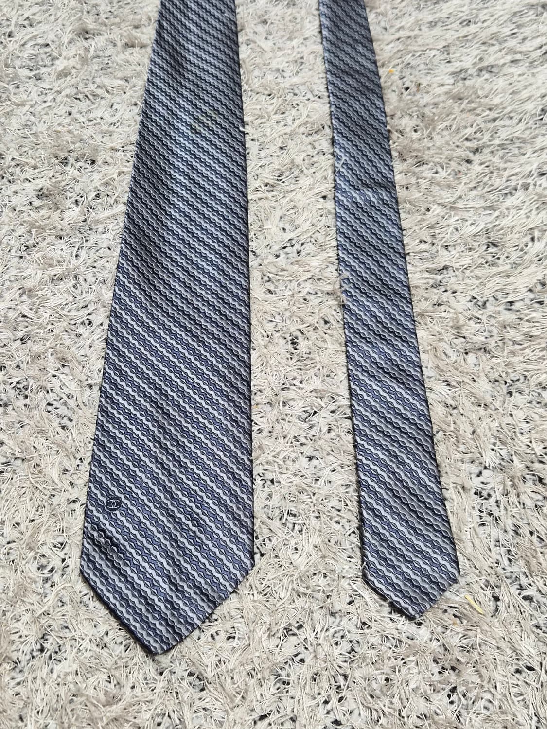 Chanel 사선 패턴 넥타이 Free - N61 상품이미지2