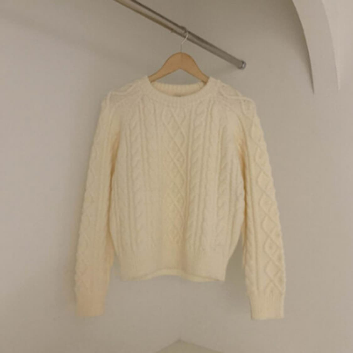 니어웨어 꽈배기니트 (아이보리) 26000 상품이미지6