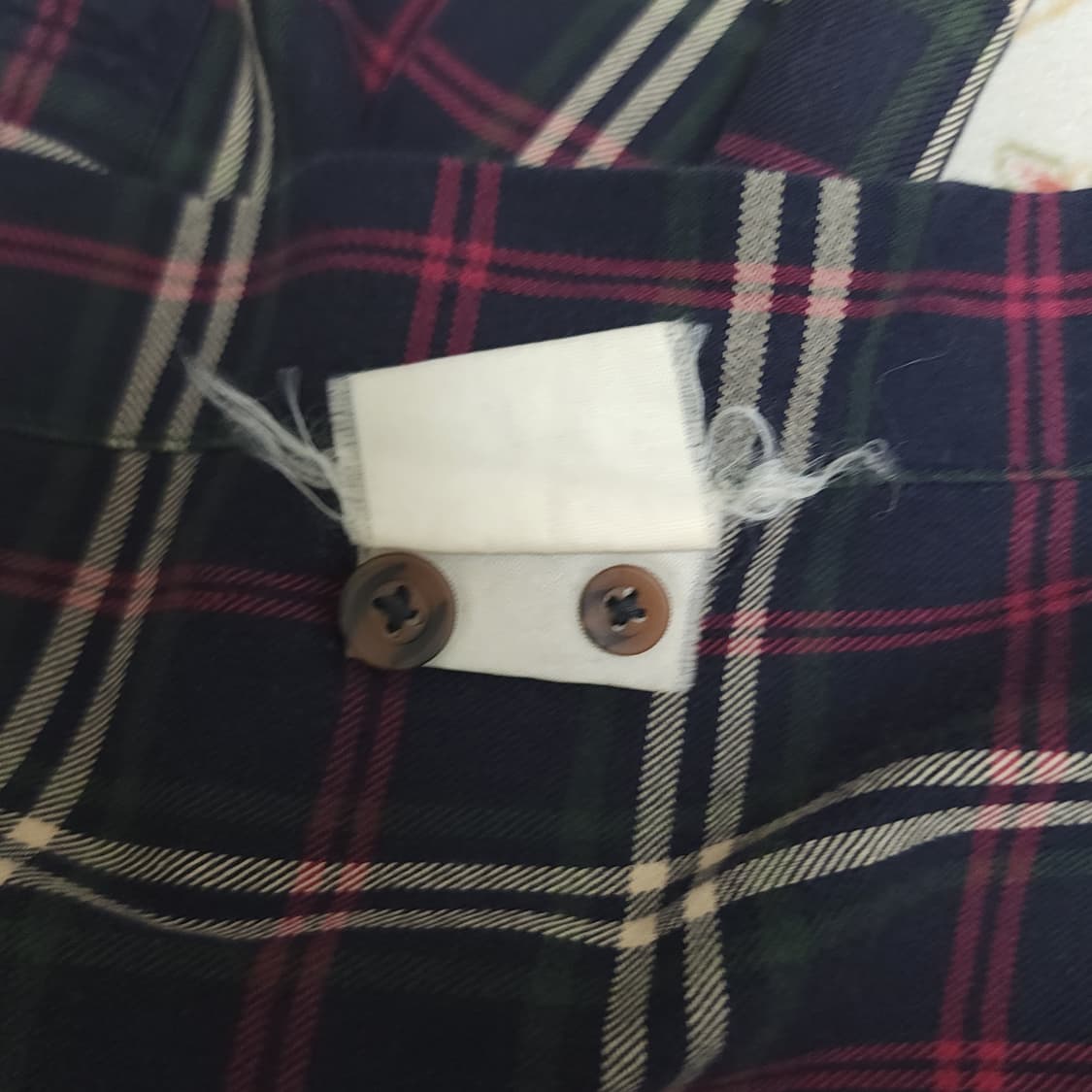 빈폴 남성 코튼 체크 셔츠 100 상품이미지3