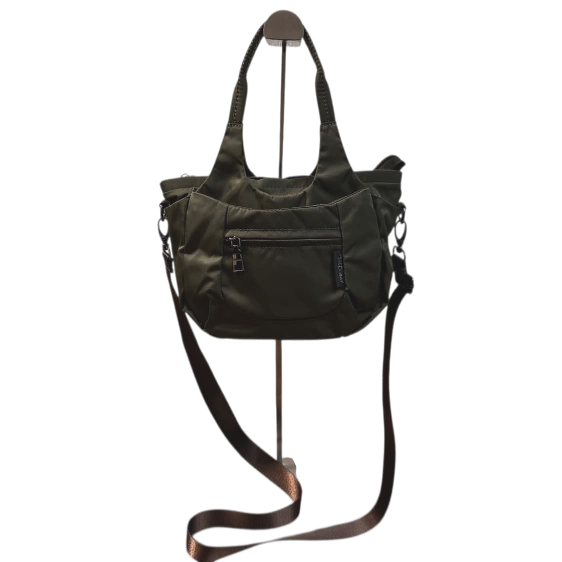 요지 야마모토 Y'SACCS 투웨이 숄더백 카키 상품이미지2