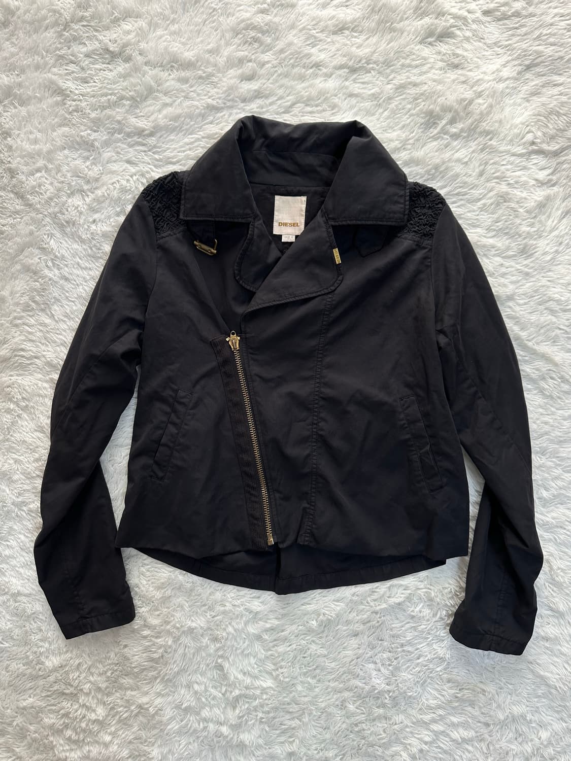 Diesel 블랙 라이더 자켓 S 상품이미지1