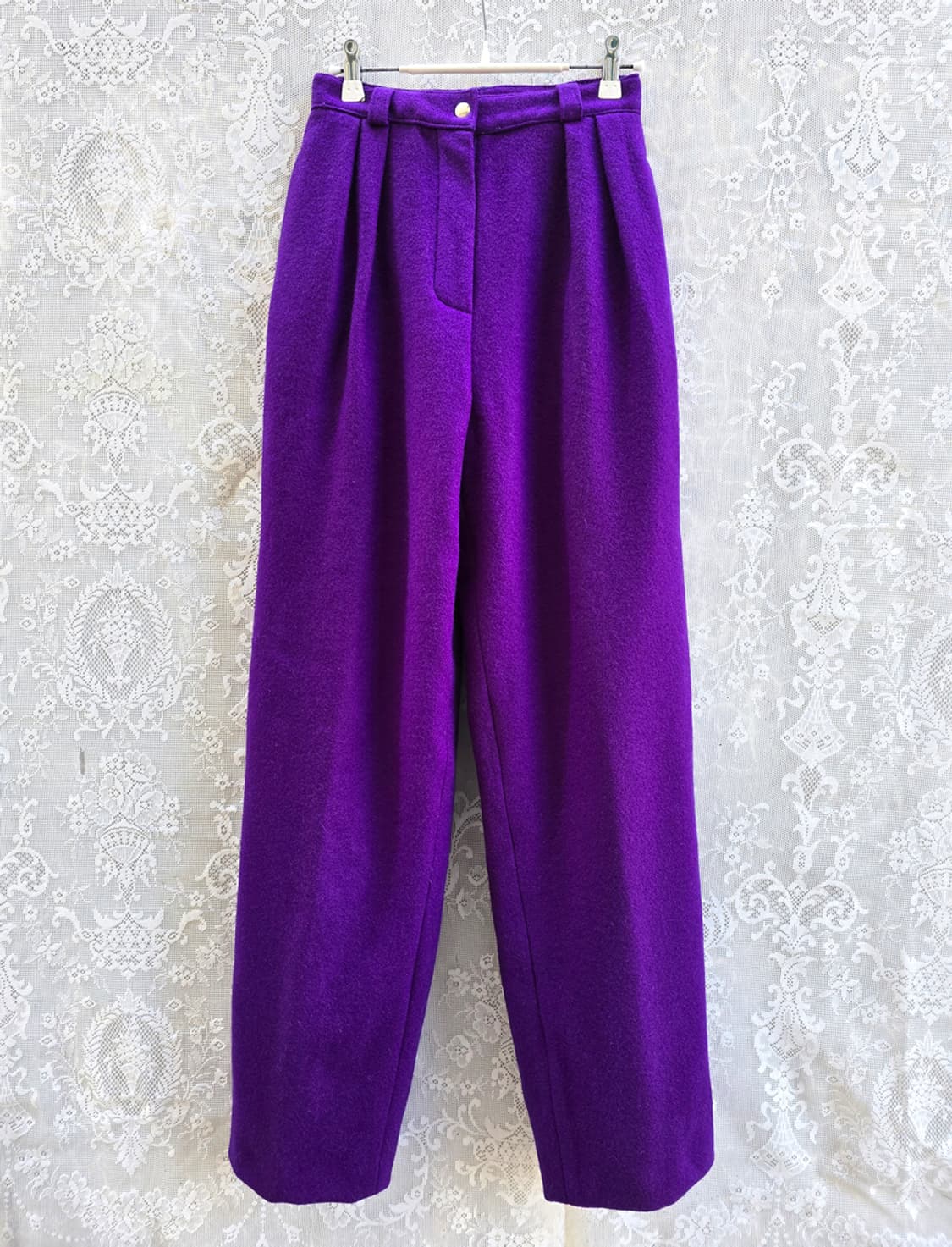 80s 까스텔 바작 울 슬렉스 (made in france) 상품이미지1