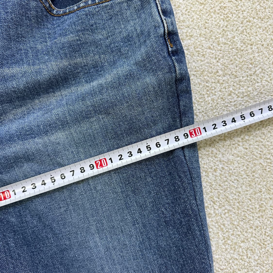 실측확인 에드윈 청바지 0317D 상품이미지8