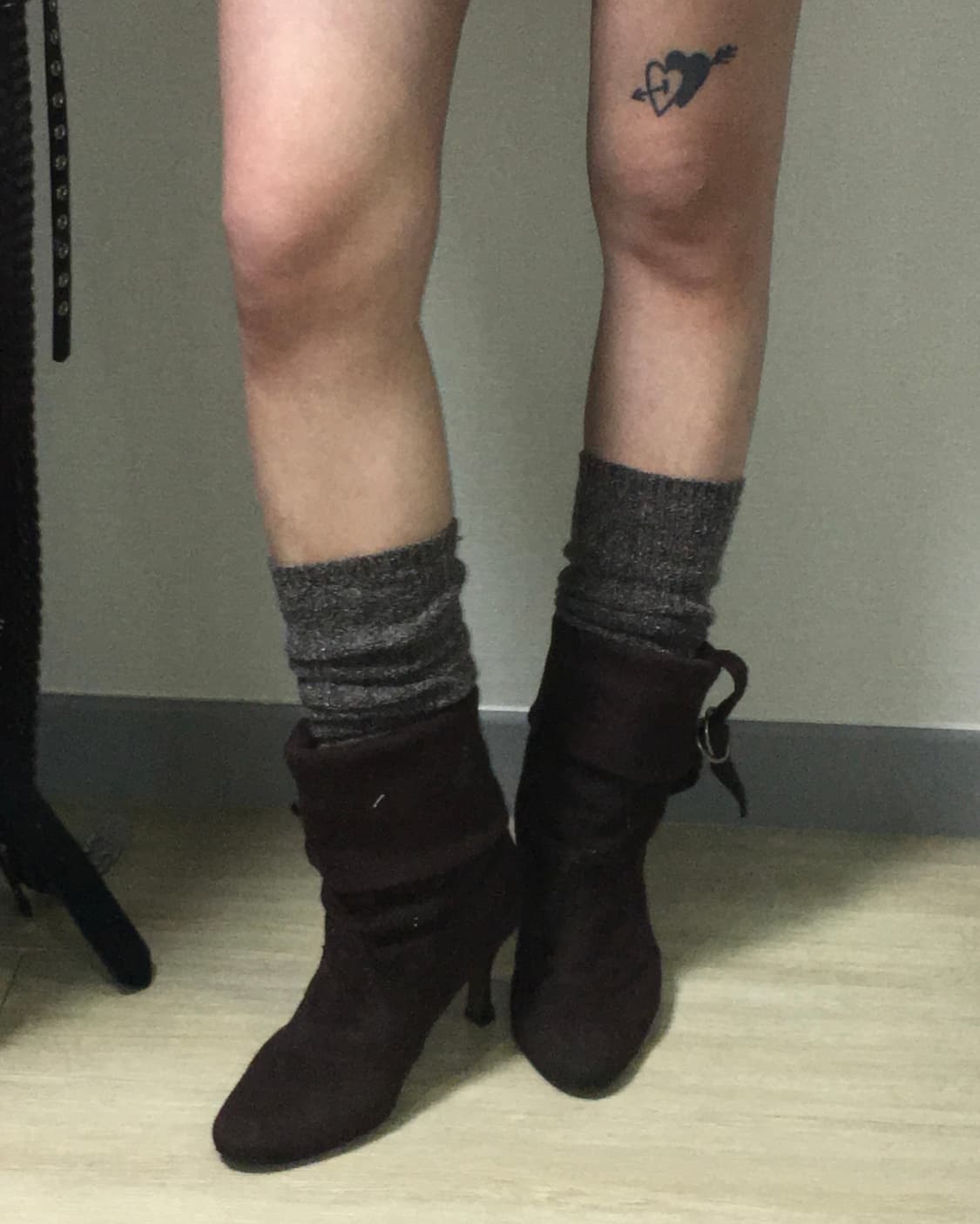 buckle suede folding boots (240) 상품이미지7