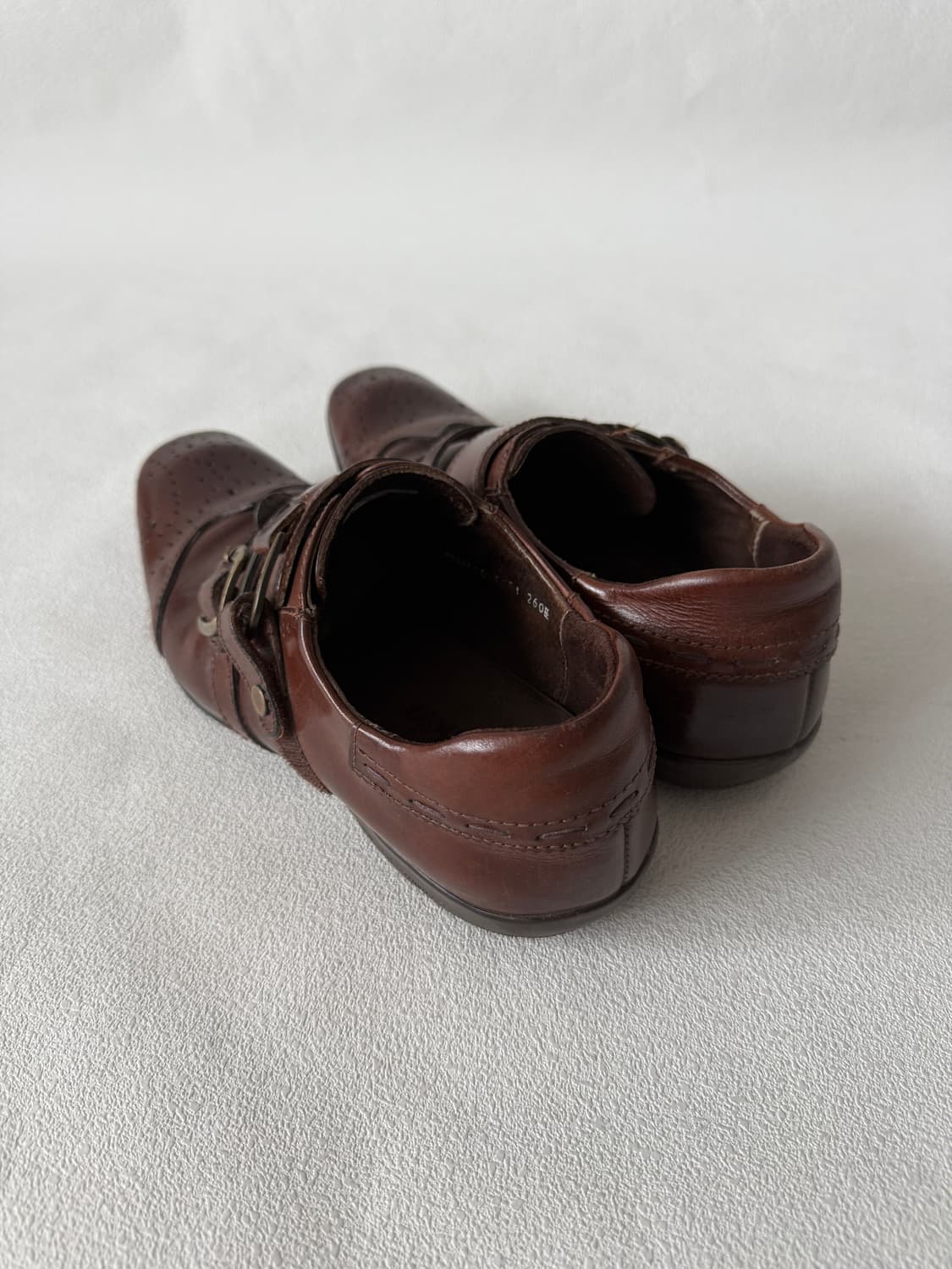 [260]버팔로(Buffalo) 스트랩 레더 슈즈 상품이미지5