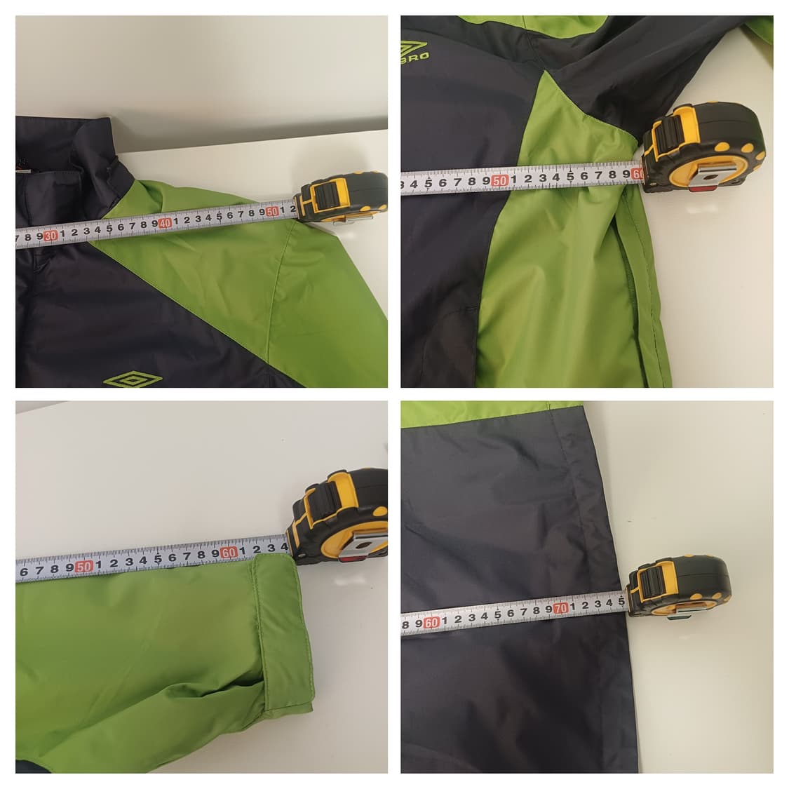 [희귀/Y2K] 엄브로 오버핏 라임 포인트 웜업 재킷 (100) 상품이미지10