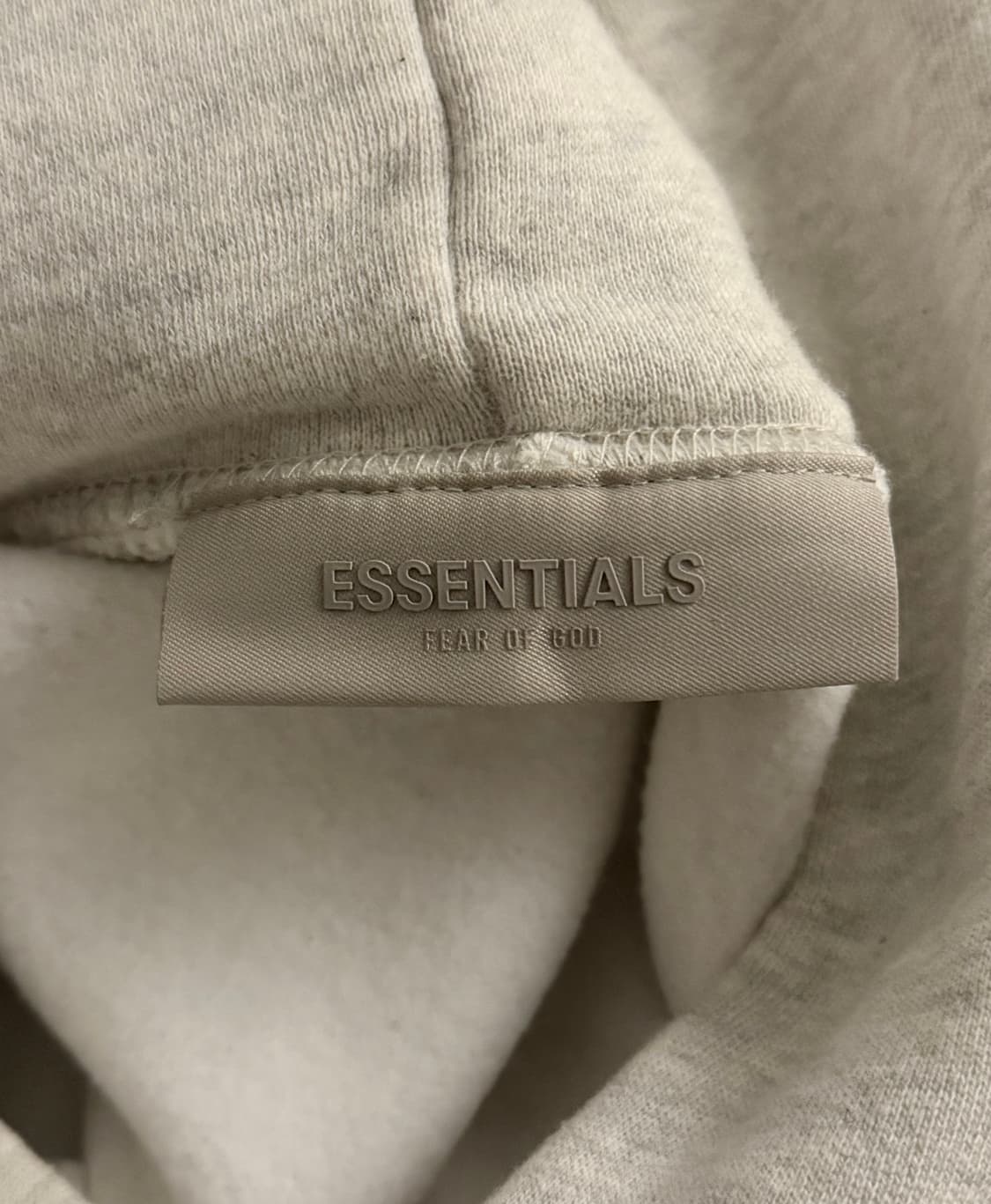 피오갓 에센셜 코어 컬렉션 후드 라이트 오트밀 상품이미지5