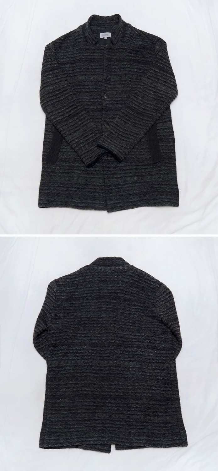 시리즈 (series) 부클 트위드 니트 가디건 롱자켓 (100-105) 상품이미지3