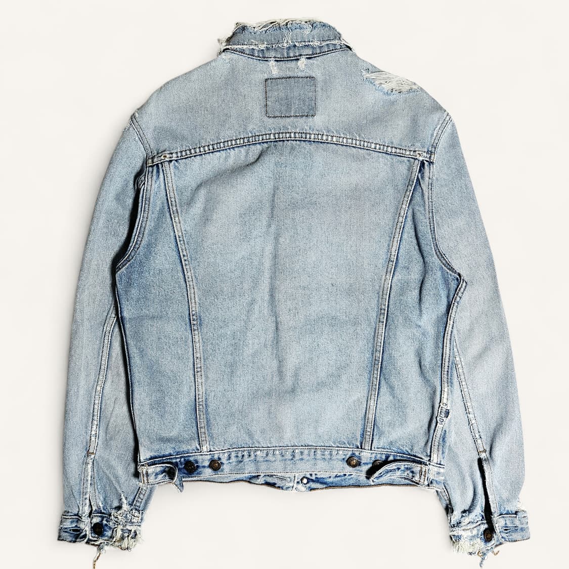 [S(100)][리바이스]90's 디스트로이드 트러커 3세대 데님 자켓 상품이미지2