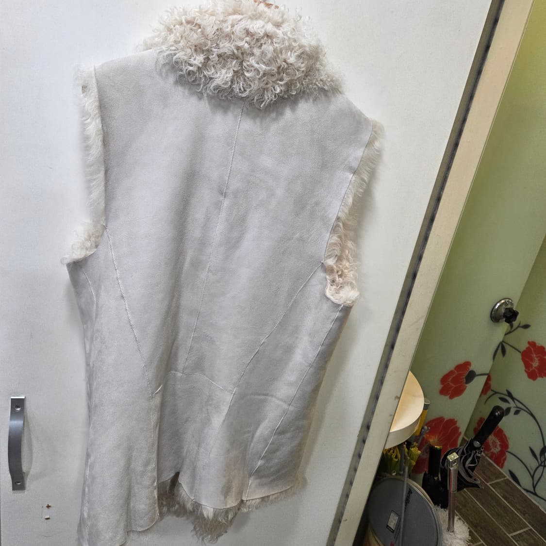 DKNY 리얼 무스탕 베스트 상품이미지4