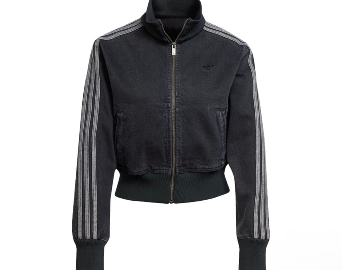 (W) 아디다스 아디컬러 데님 트랙탑 트루 블랙 데님 - 상품이미지1