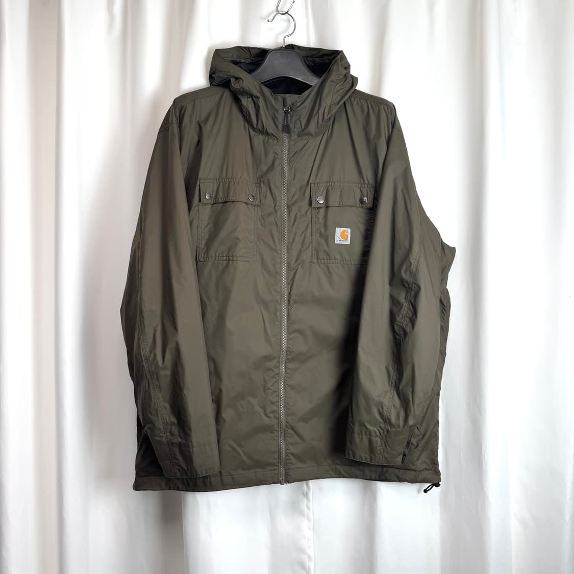 칼하트 OG 빈티지 락포드 레인디펜더 투포켓 바람막이 자켓 3XL 상품이미지2