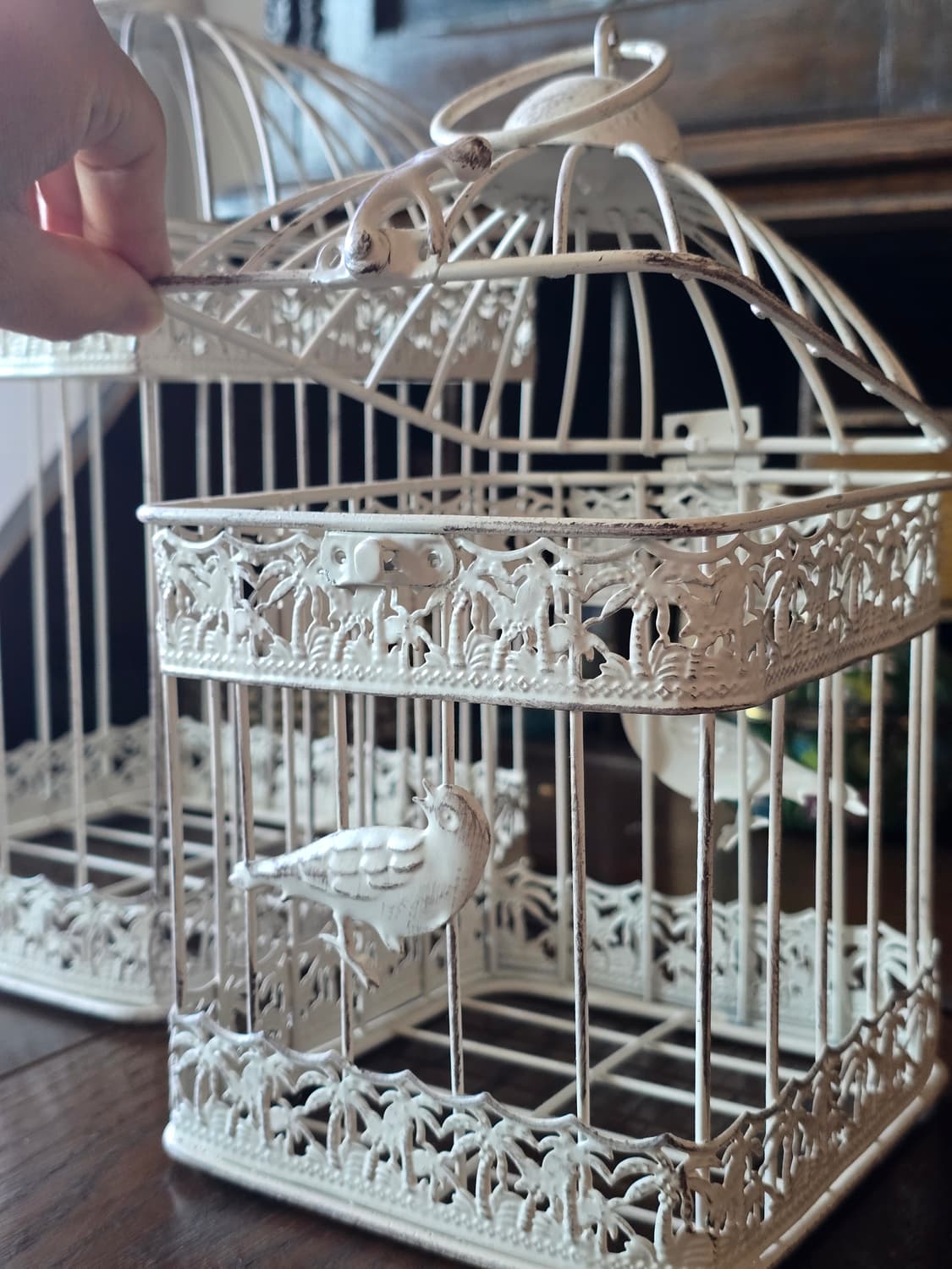 빈티지 철제 새장 인테리어 소품 2종 세트 상품이미지7