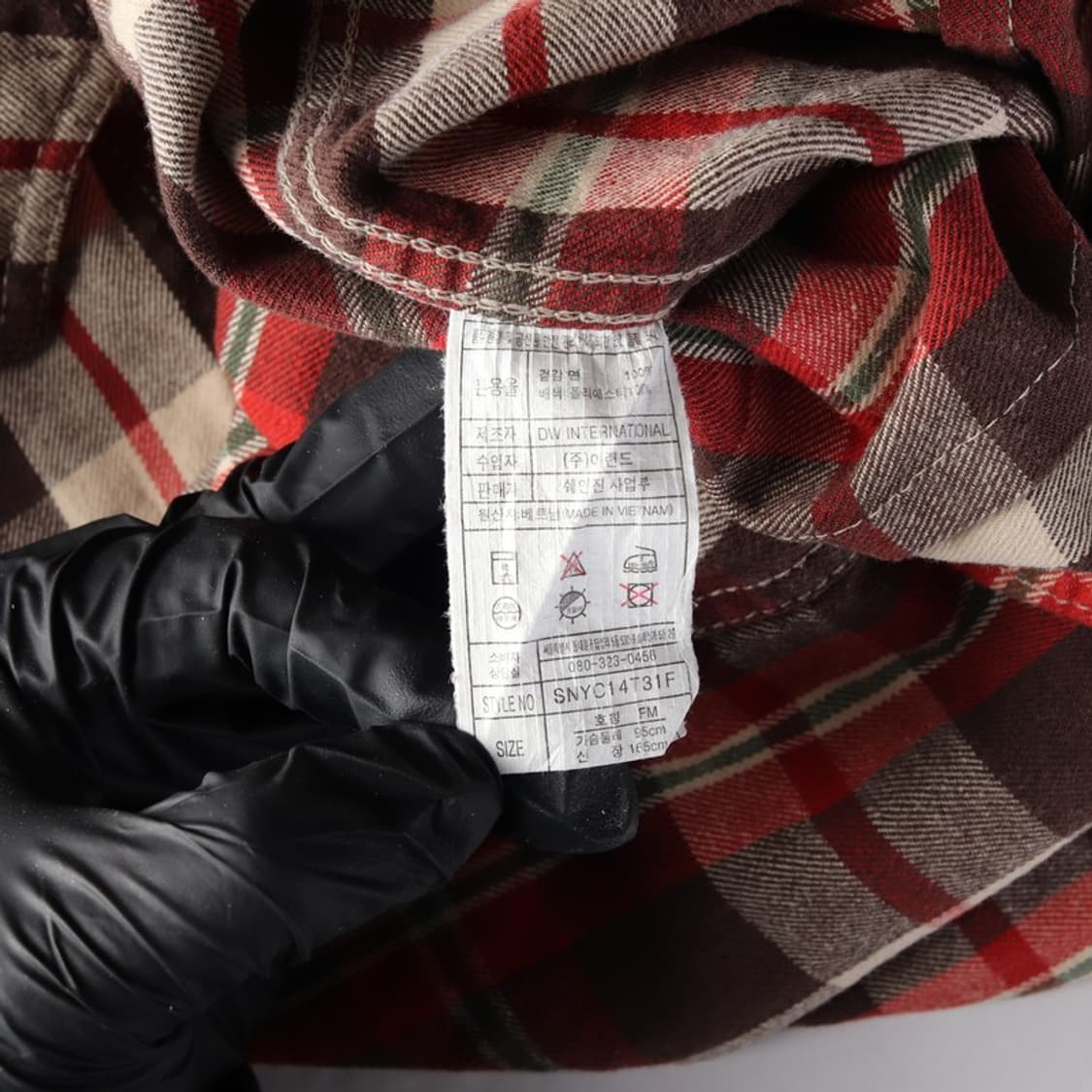 쉐인진 웨스턴 체크 셔츠 레트로 아메카지 FM 상품이미지6