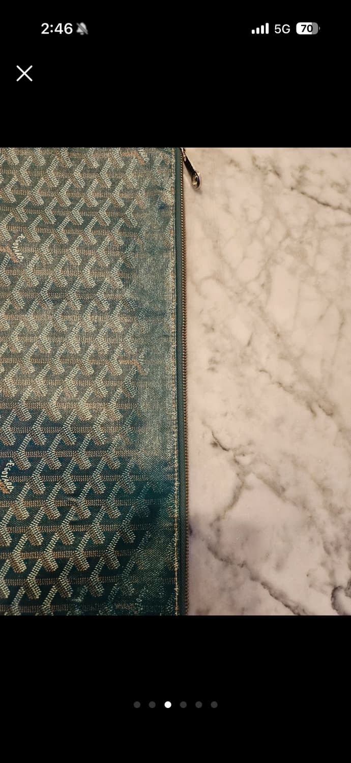 고야드 세나 클러치 gm 그린 상품이미지2