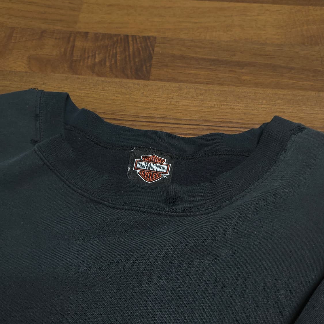 [3XL]00s 할리데이비슨 스웻셔츠 블랙 상품이미지6