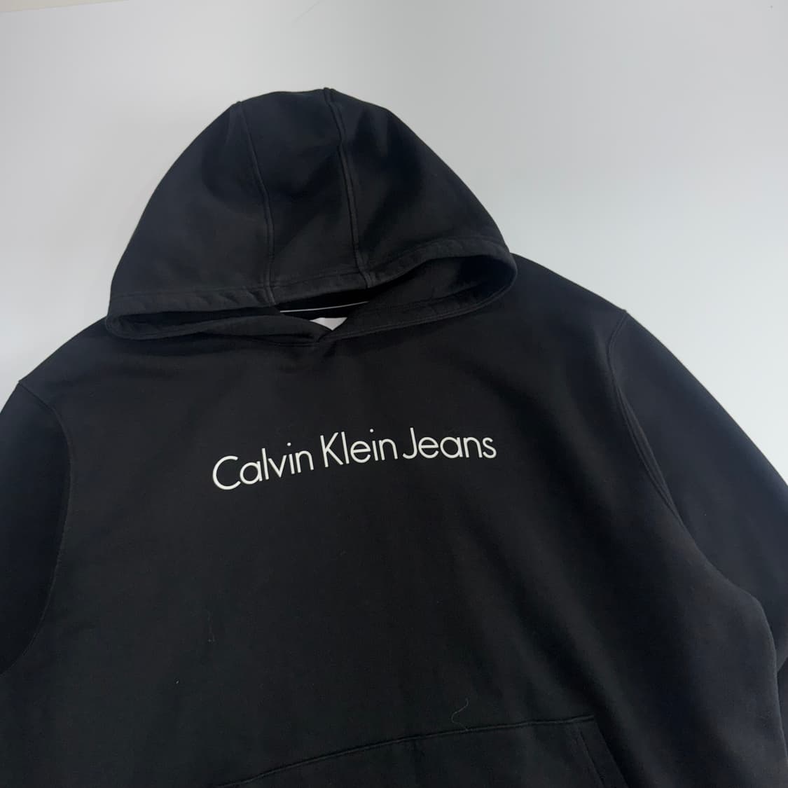 Calvin Klein jeans 켈빈클라인 진스 블랙 후드티  상품이미지4