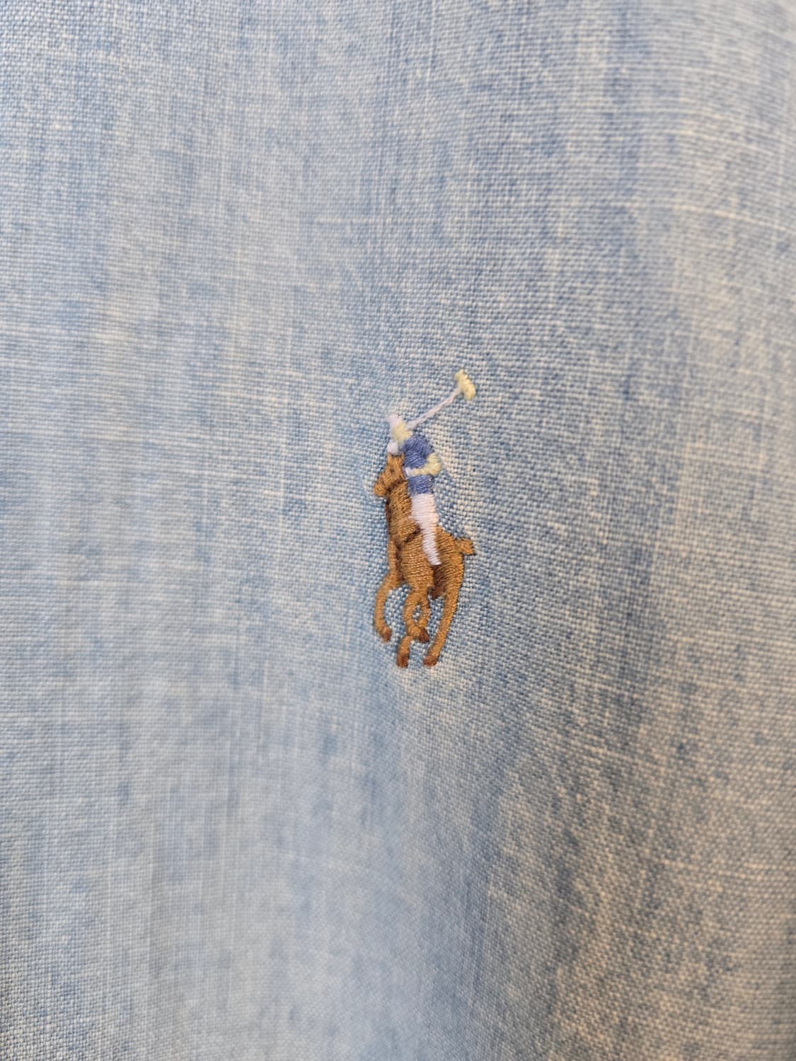 폴로 랄프로렌 샴브레이 셔츠(L, 클래식핏)
 상품이미지4