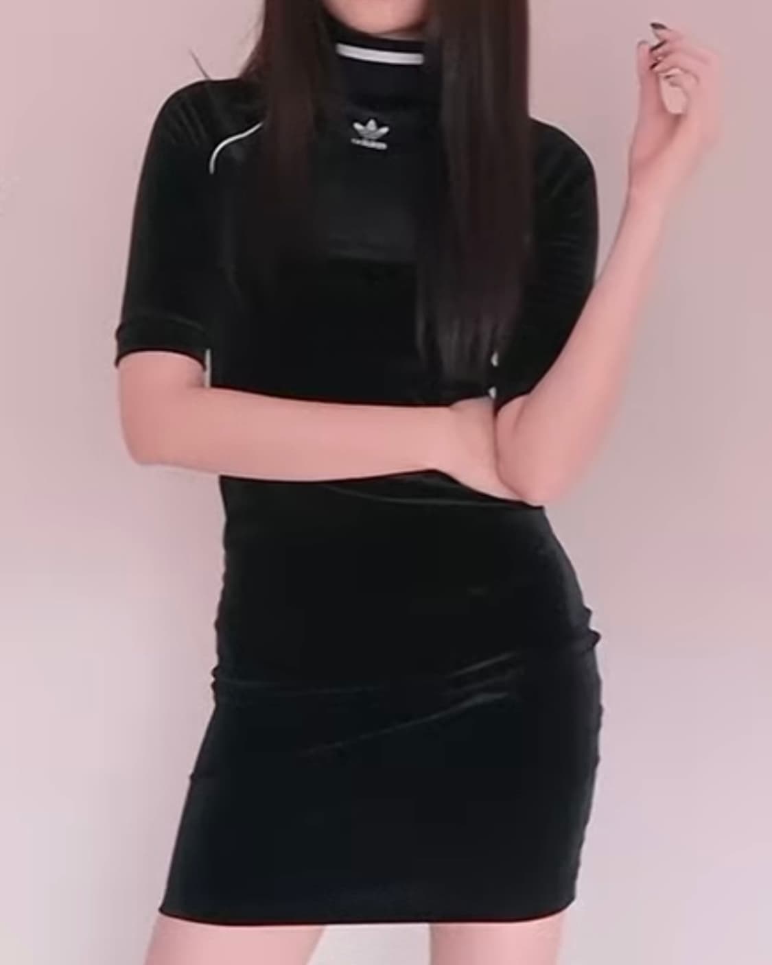 (새상품) 아디다스 벨벳 드레스 M 상품이미지2