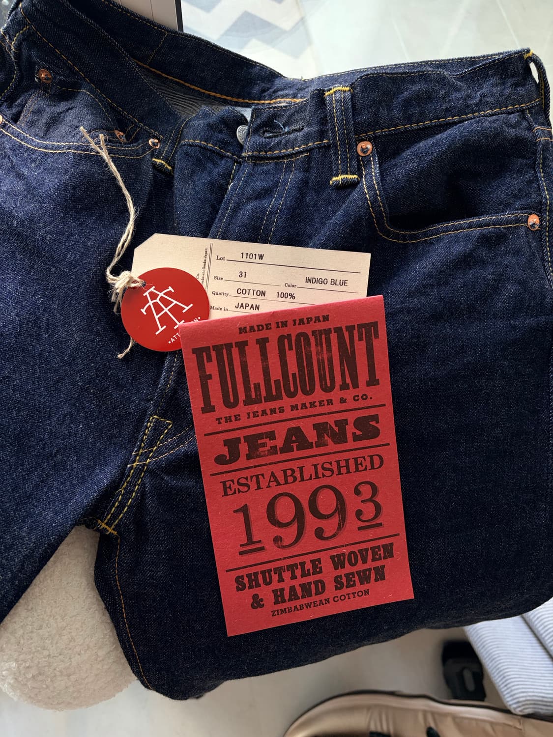 풀카운트 1101w 31사이즈 팝니다~! 상품이미지5