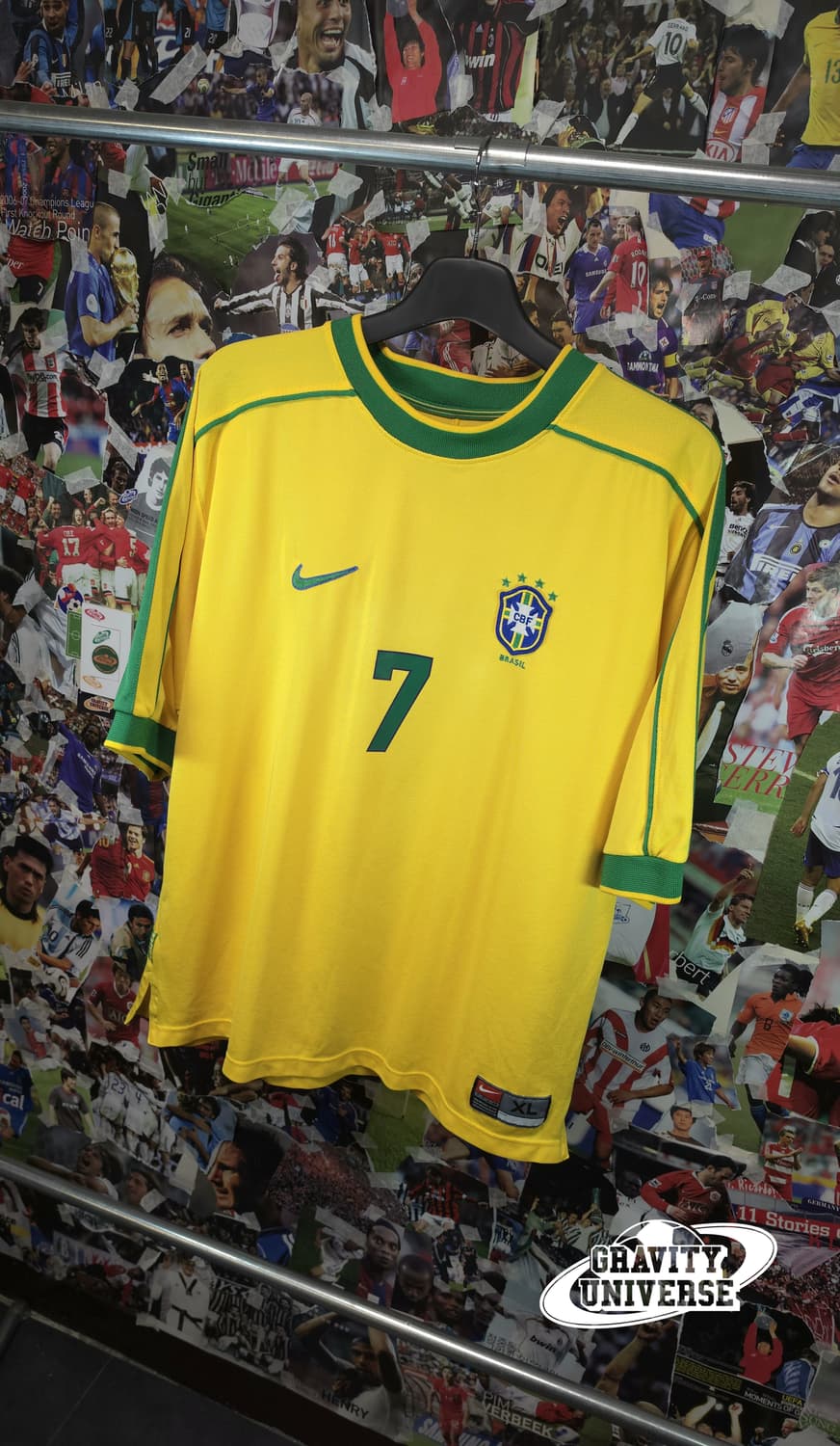 브라질 98-99 호나우지뉴 유니폼 (오리지널) 상품이미지2