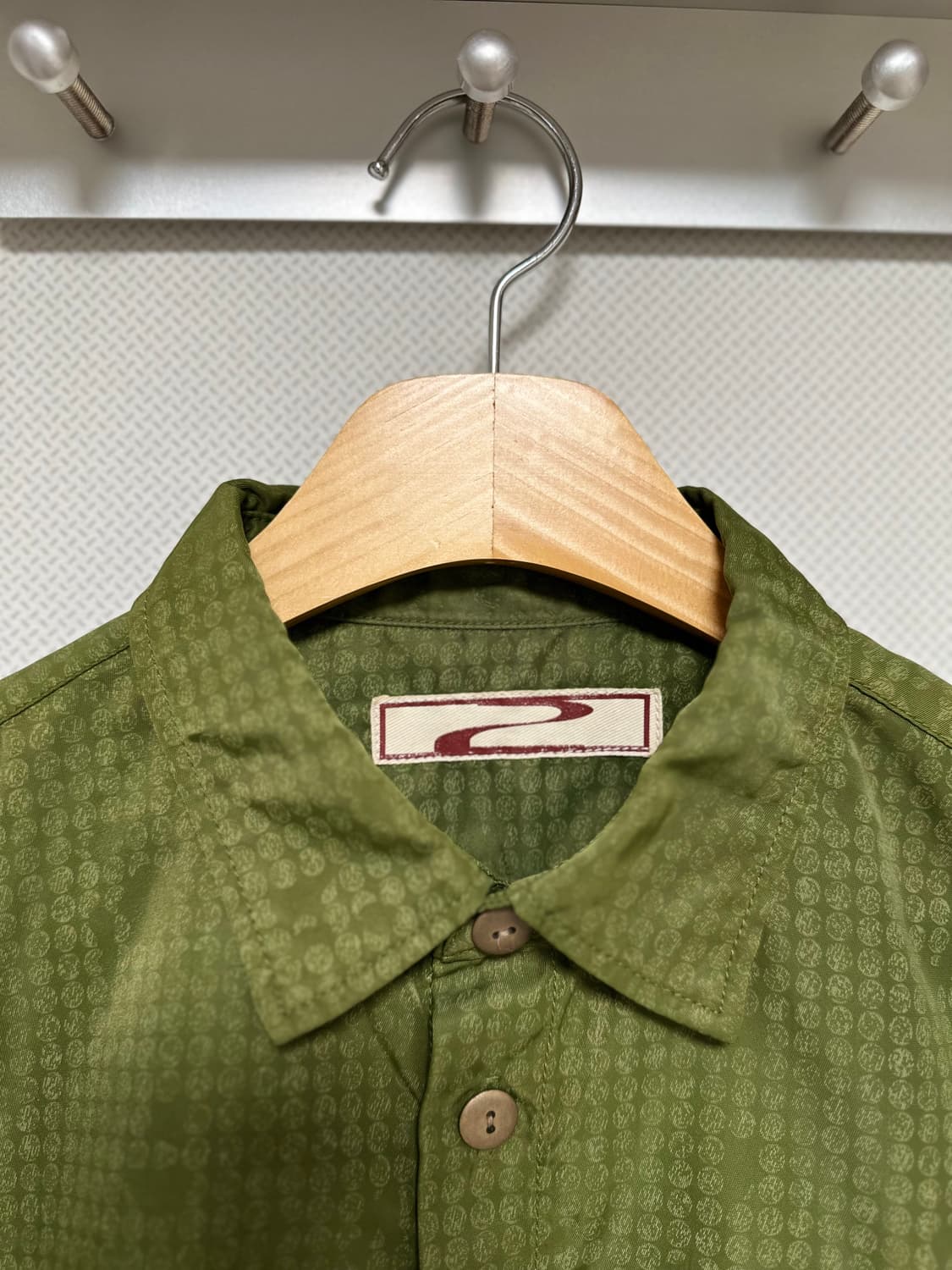 Japanese Vintage 나일론 워크 셔츠 상품이미지4