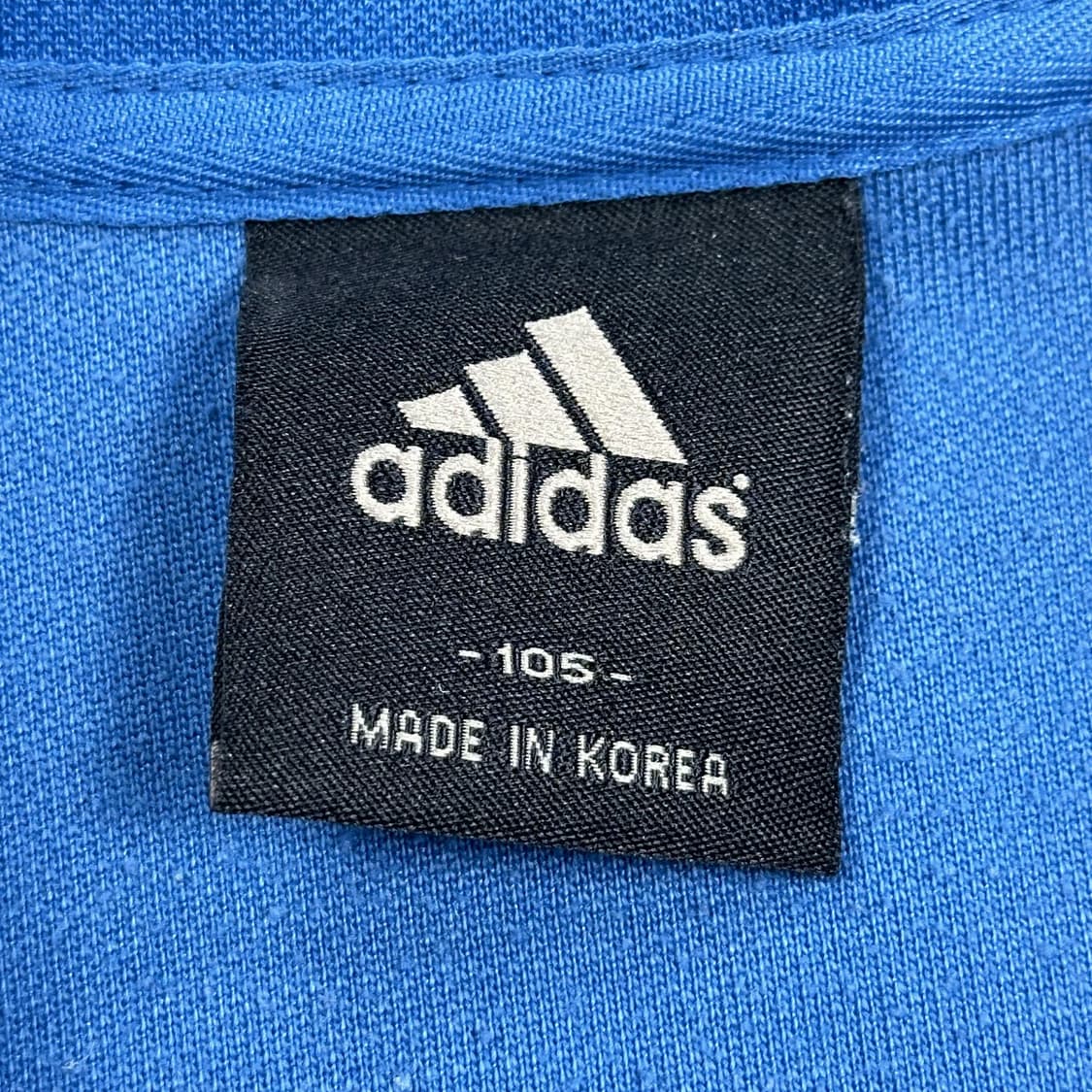 아디다스 오리지널 삼선 블루 트랙탑 져지 (XL) 상품이미지4