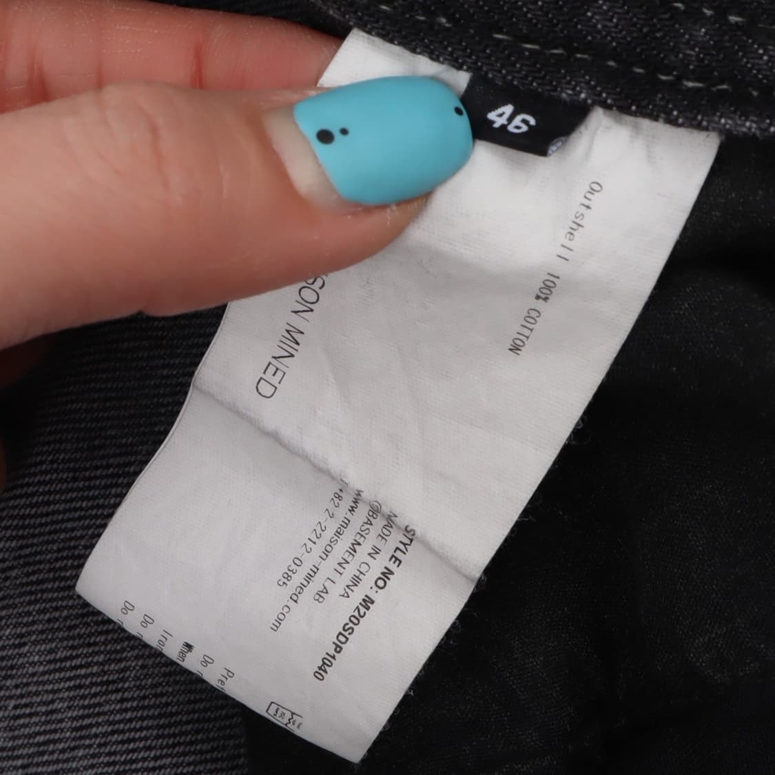 메종미네드 워시드 카펜터 더블니 팬츠 상품이미지8