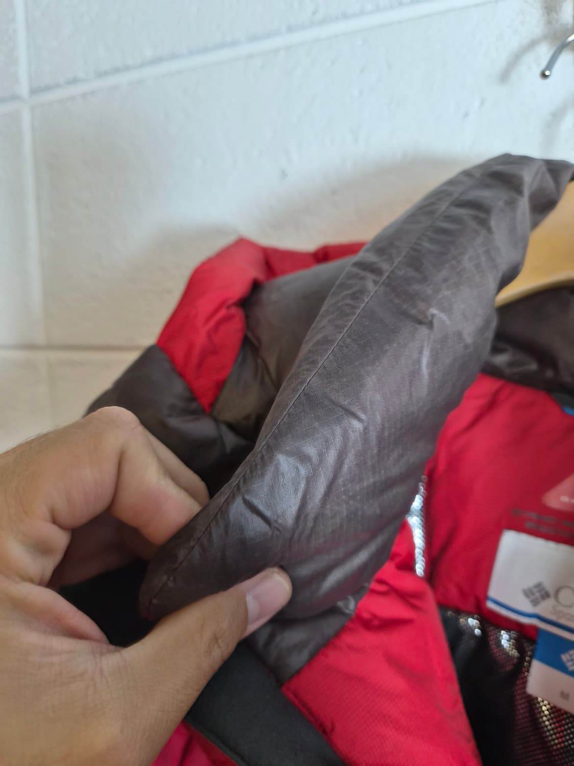 M/100) 컬럼비아 히말라야급 헝가리 구스다운 패딩 팝니다 상품이미지5