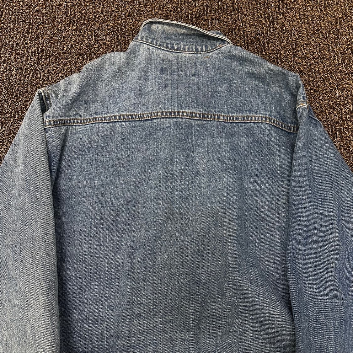 TRAVEL 트래블 데님 트러커 데님 청자켓 M 상품이미지6