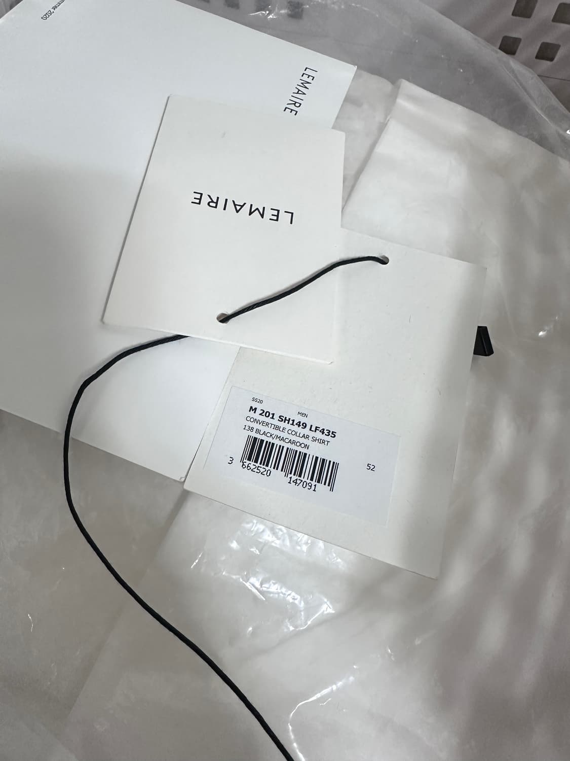 [52]르메르 마카롱 컨버터블 반팔 셔츠 상품이미지10