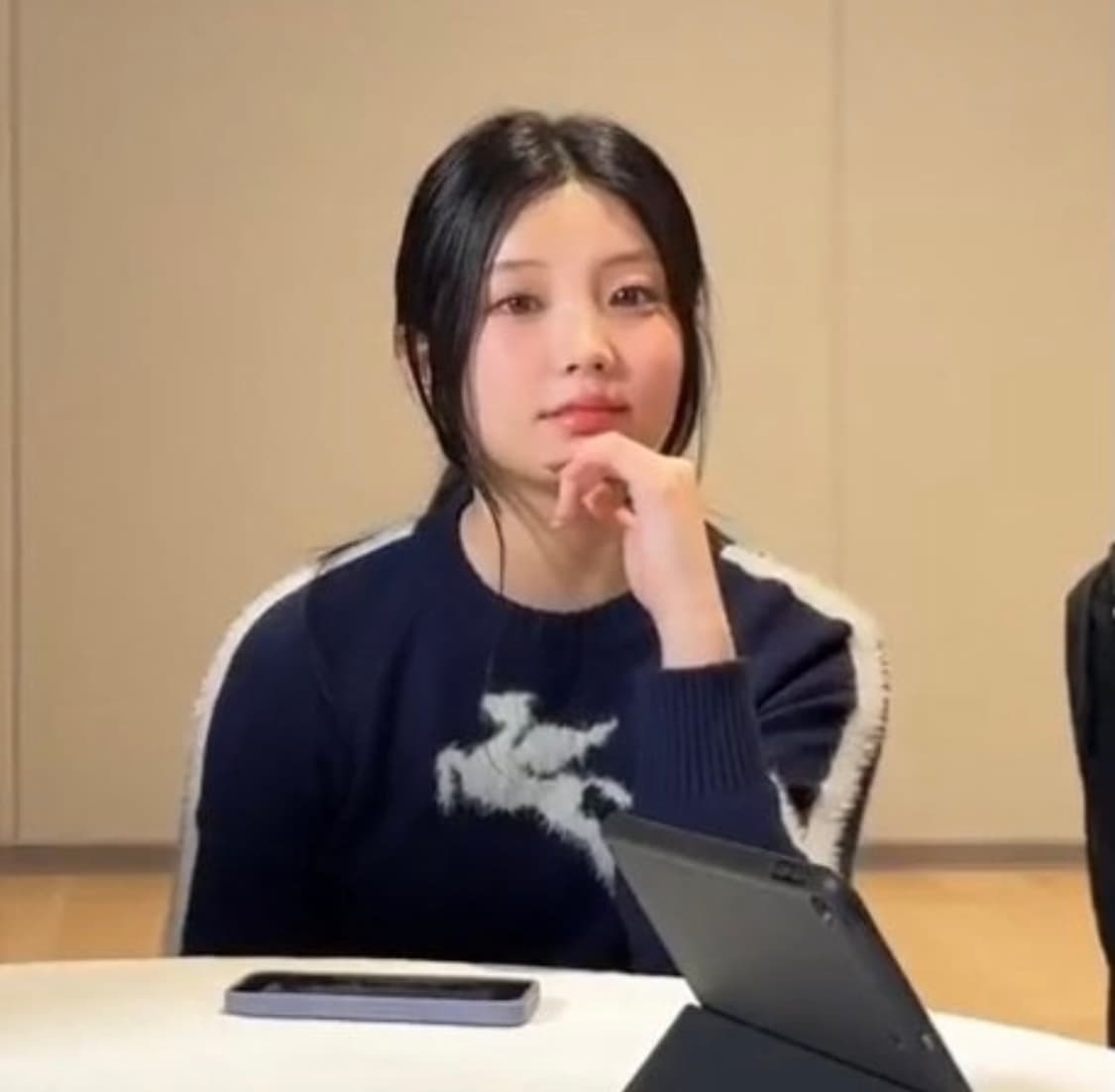 (아일릿 원희 착용)Pegasus Knit Pullover Brown/M 상품이미지1