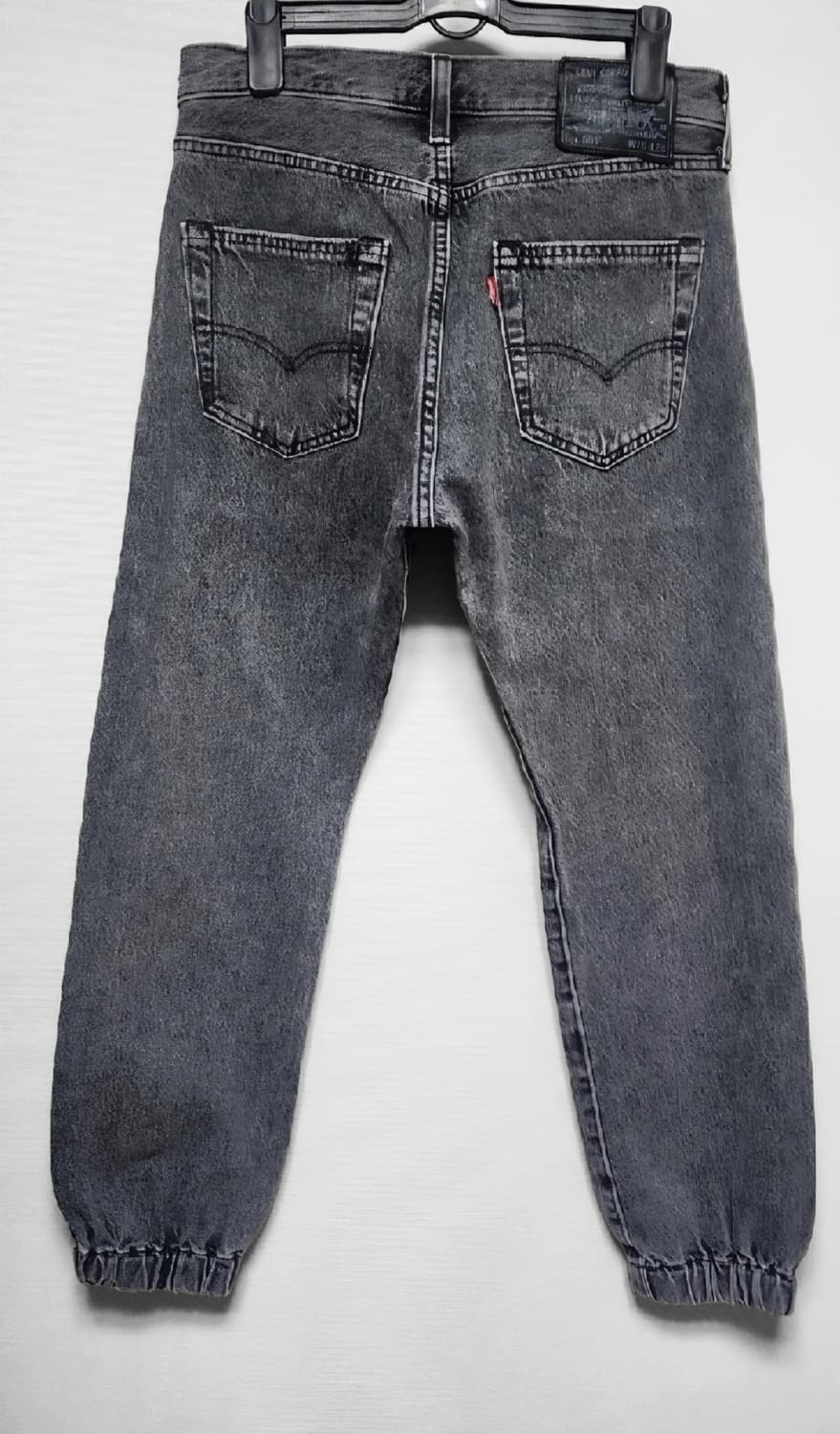 [정품] Levi’s 501 그레이 조거팬츠 28 (시보리라인 레어템) 상품이미지2