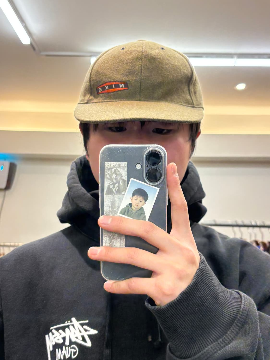 00s 나이키 올드스쿨 엠블럼 울 캡 상품이미지7