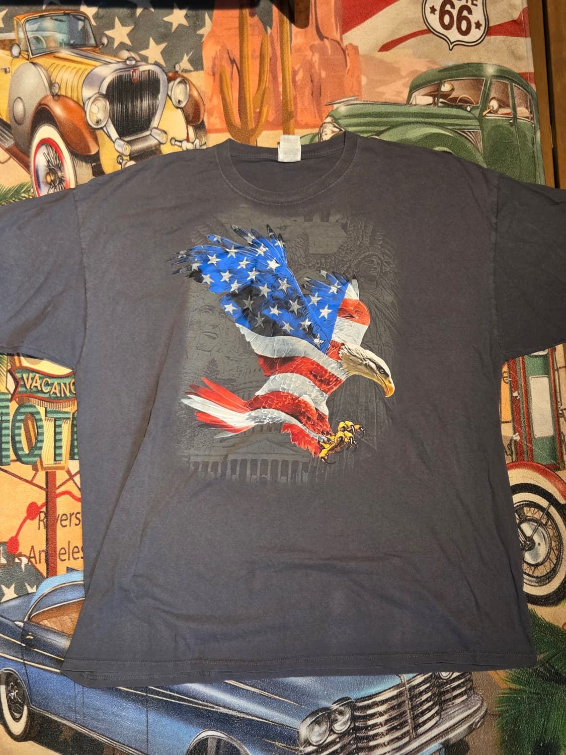 아메리칸 이글 프린팅 티셔츠 상품이미지1