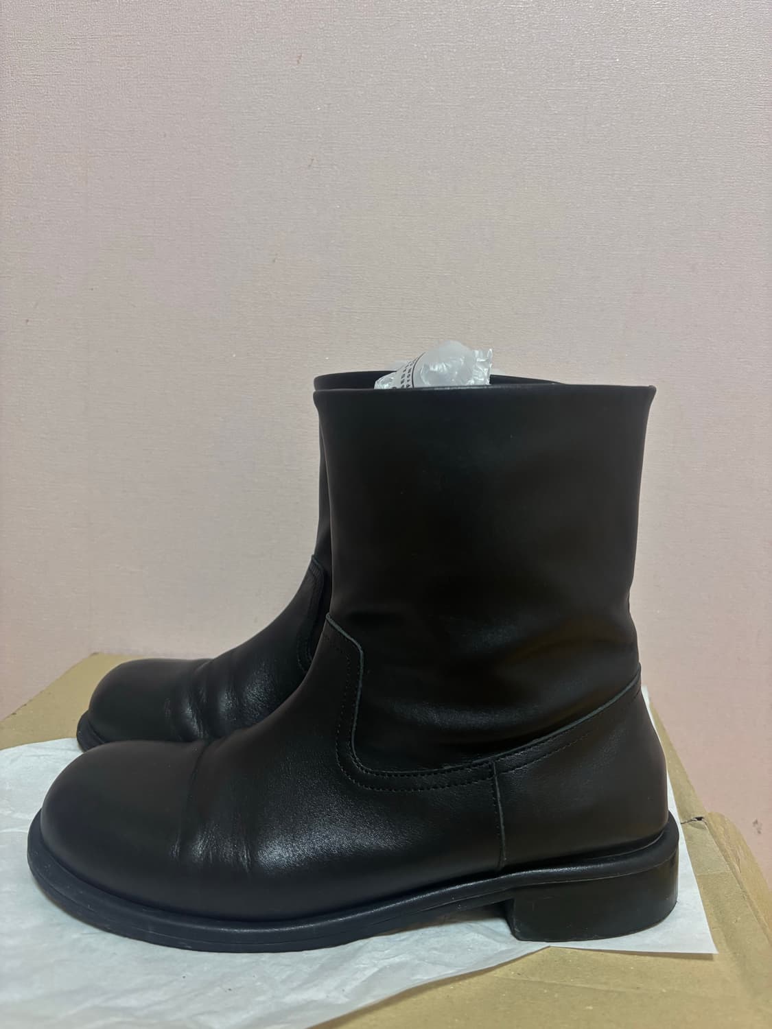 로서울 Around ankle boots Black 앵클부츠 / 미들부츠 상품이미지5